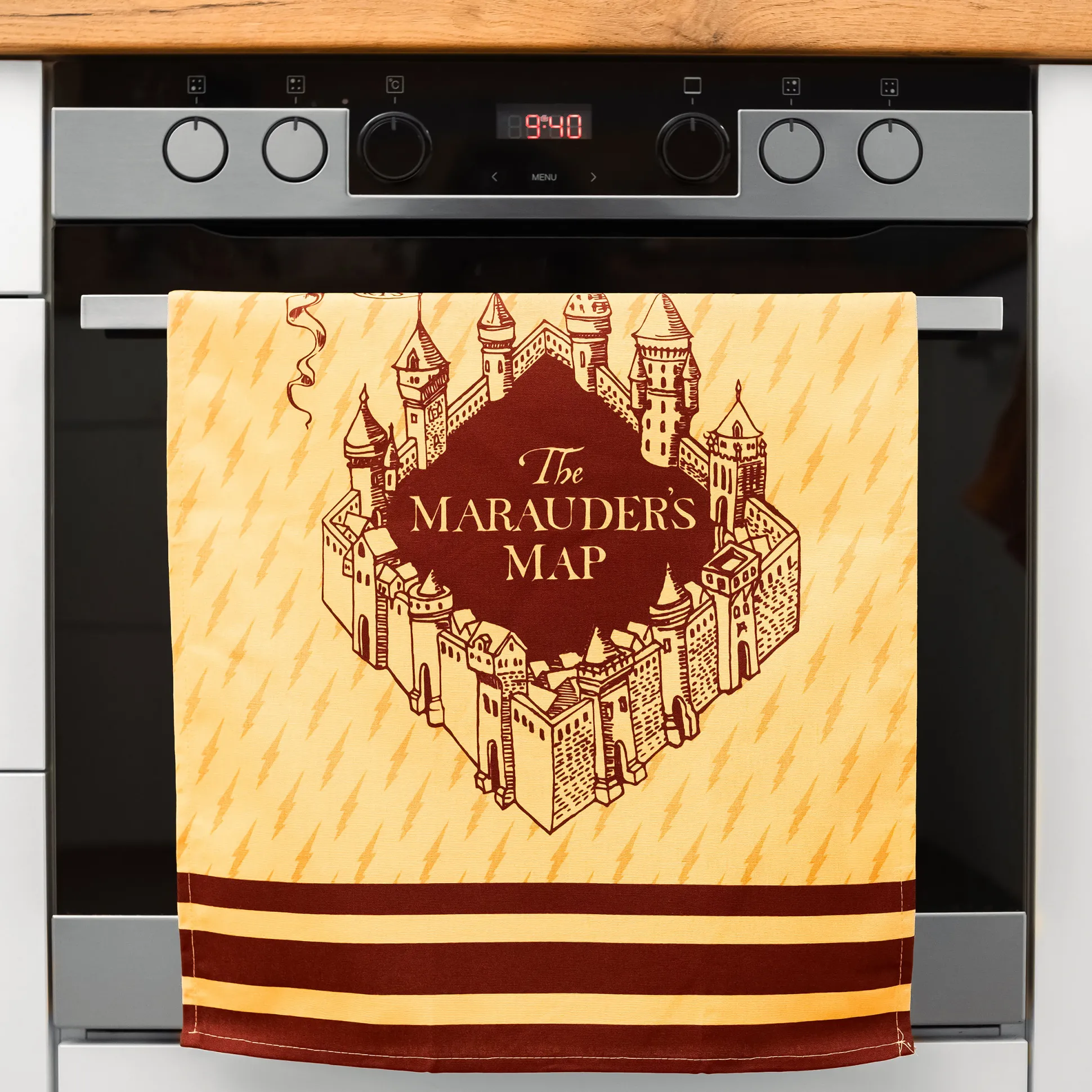 Hogwarts en Marauder's Map Theedoeken Set - Harry Potter