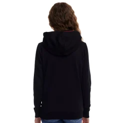 Hogwarts Hoodie met Sjaalkraag Zwart - Harry Potter