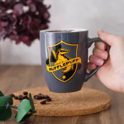 Huffelpuf Logo Mok grijs - Harry Potter