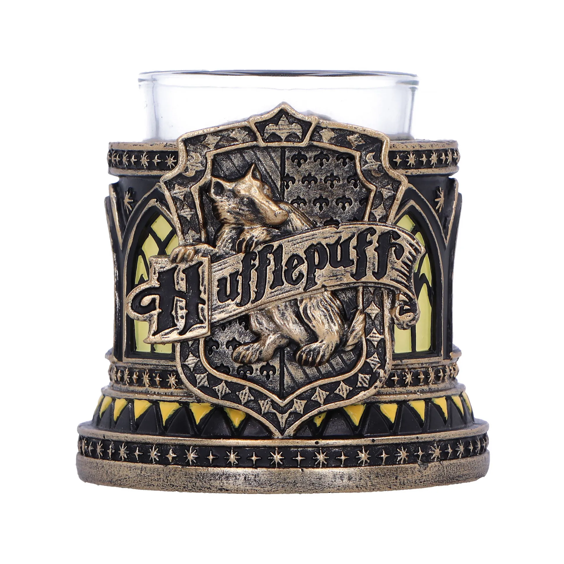 Hufflepuff theelichthouder - Harry Potter