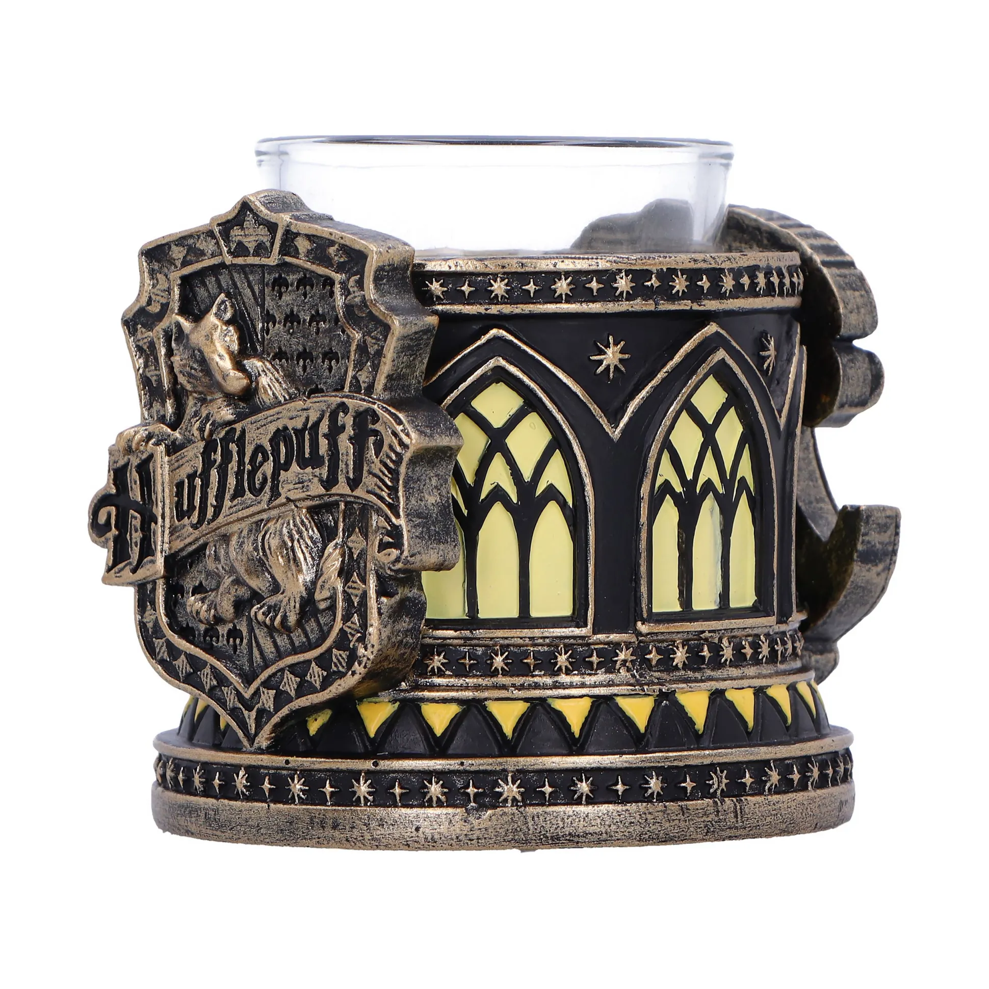 Hufflepuff theelichthouder - Harry Potter