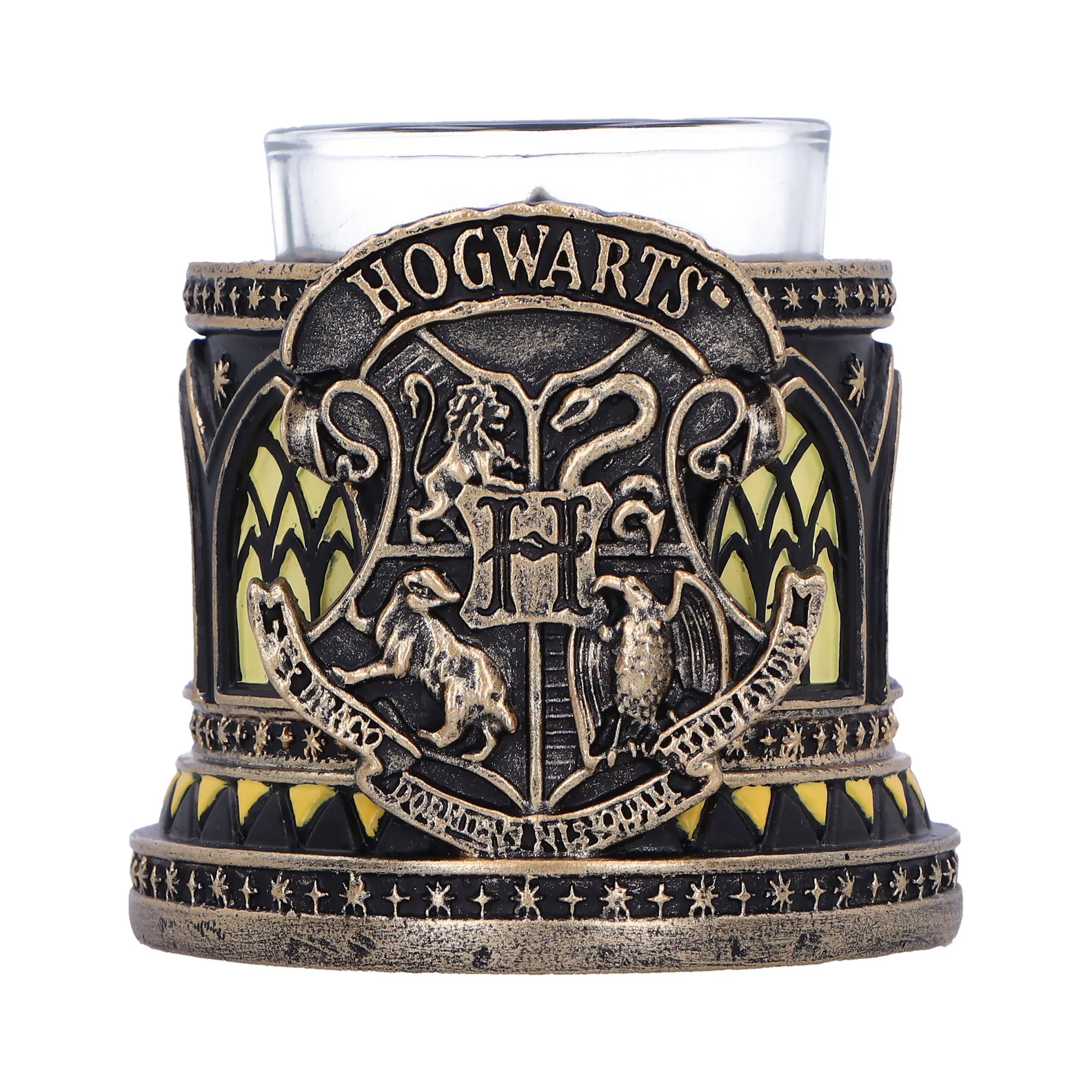 Hufflepuff theelichthouder - Harry Potter