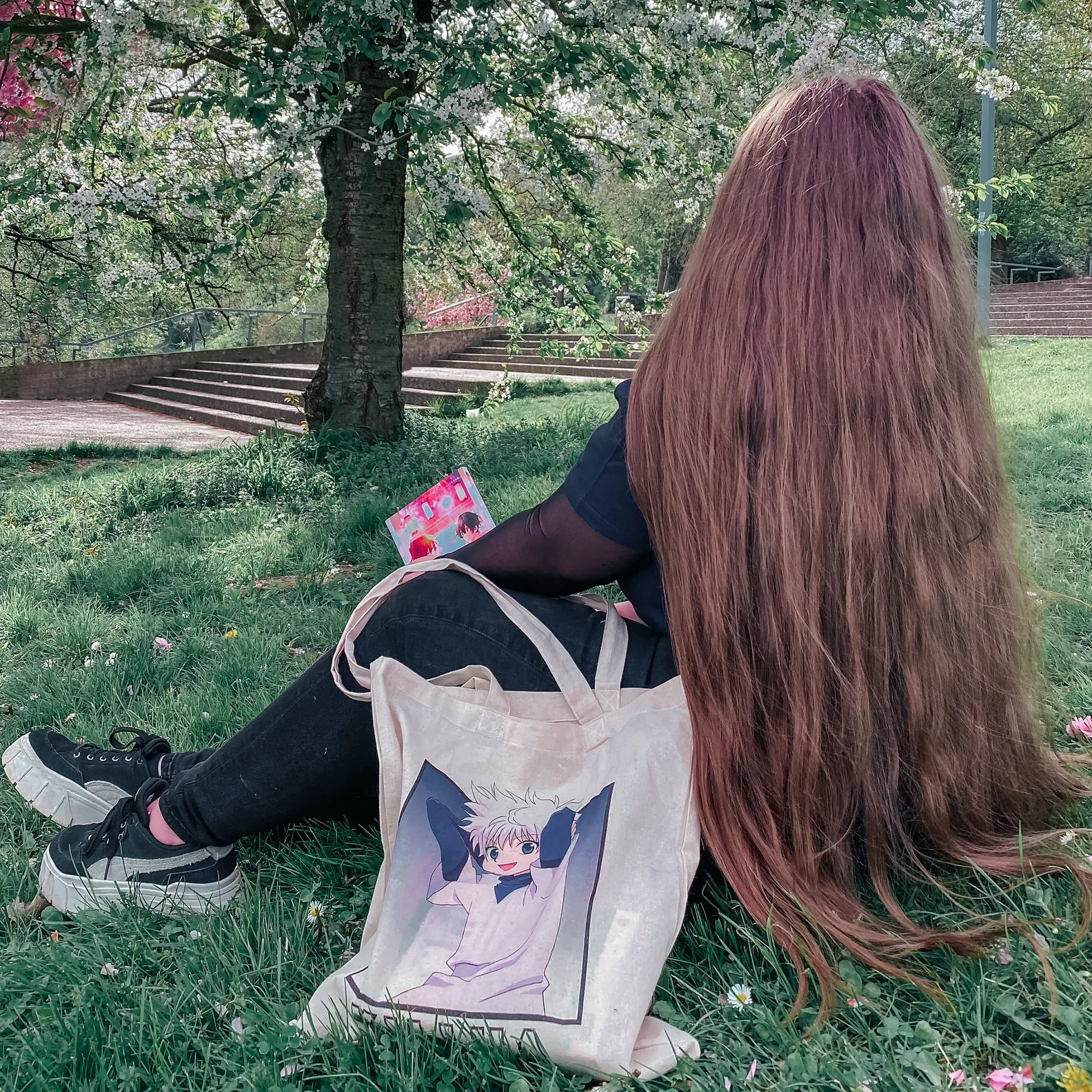 Hunter x Hunter - Killua Jute Tas beige