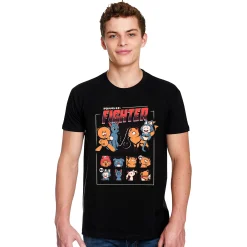 Ilustrata - Anime Fighter T-shirt zwart