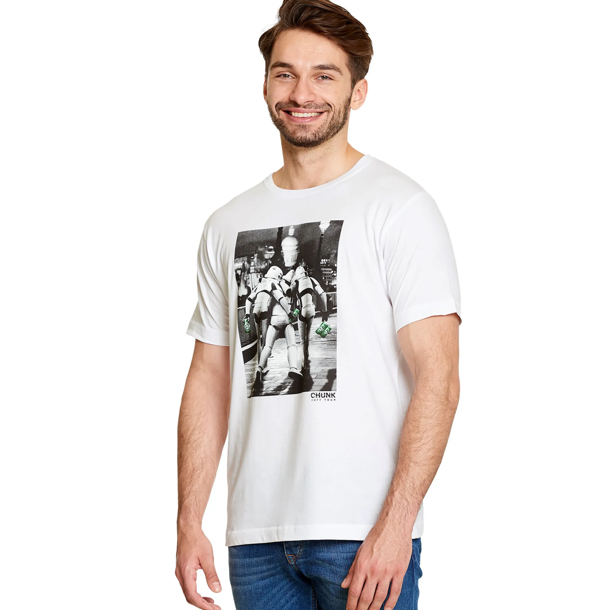 Imperial Fighters at Night T-Shirt voor Star Wars Fans