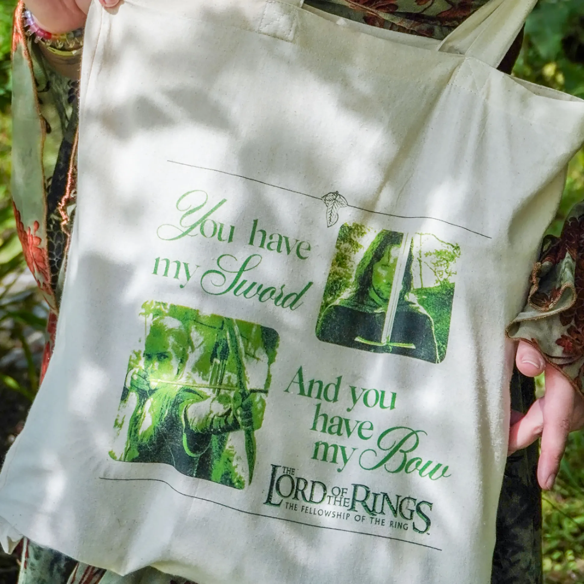 In de Ban van de Ring - Aragorn en Legolas Tote Bag