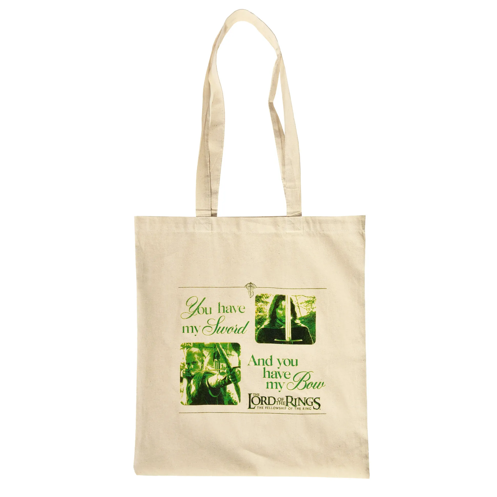 In de Ban van de Ring - Aragorn en Legolas Tote Bag