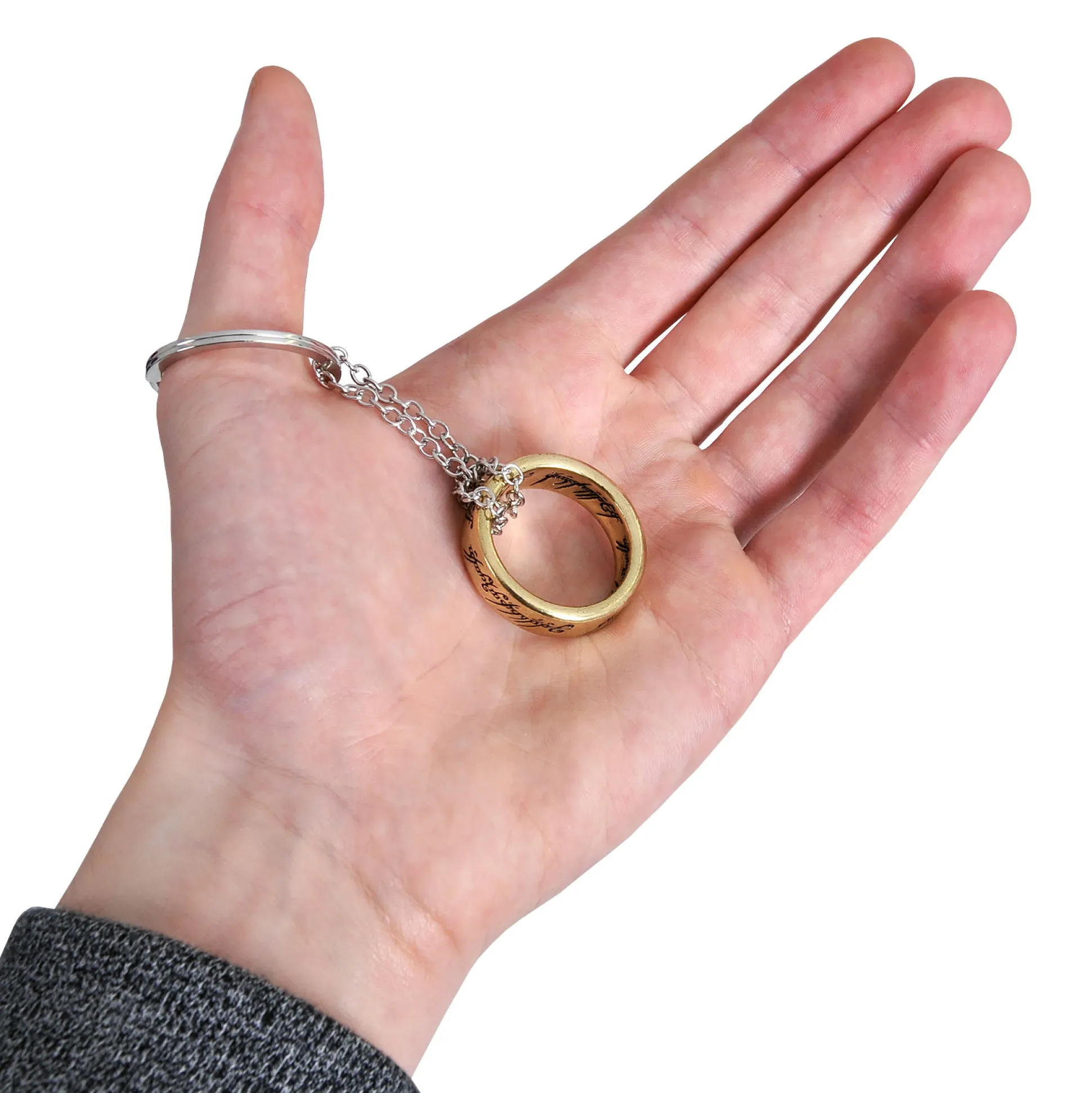 In de Ban van de Ring - De Ene Ring 3D Sleutelhanger