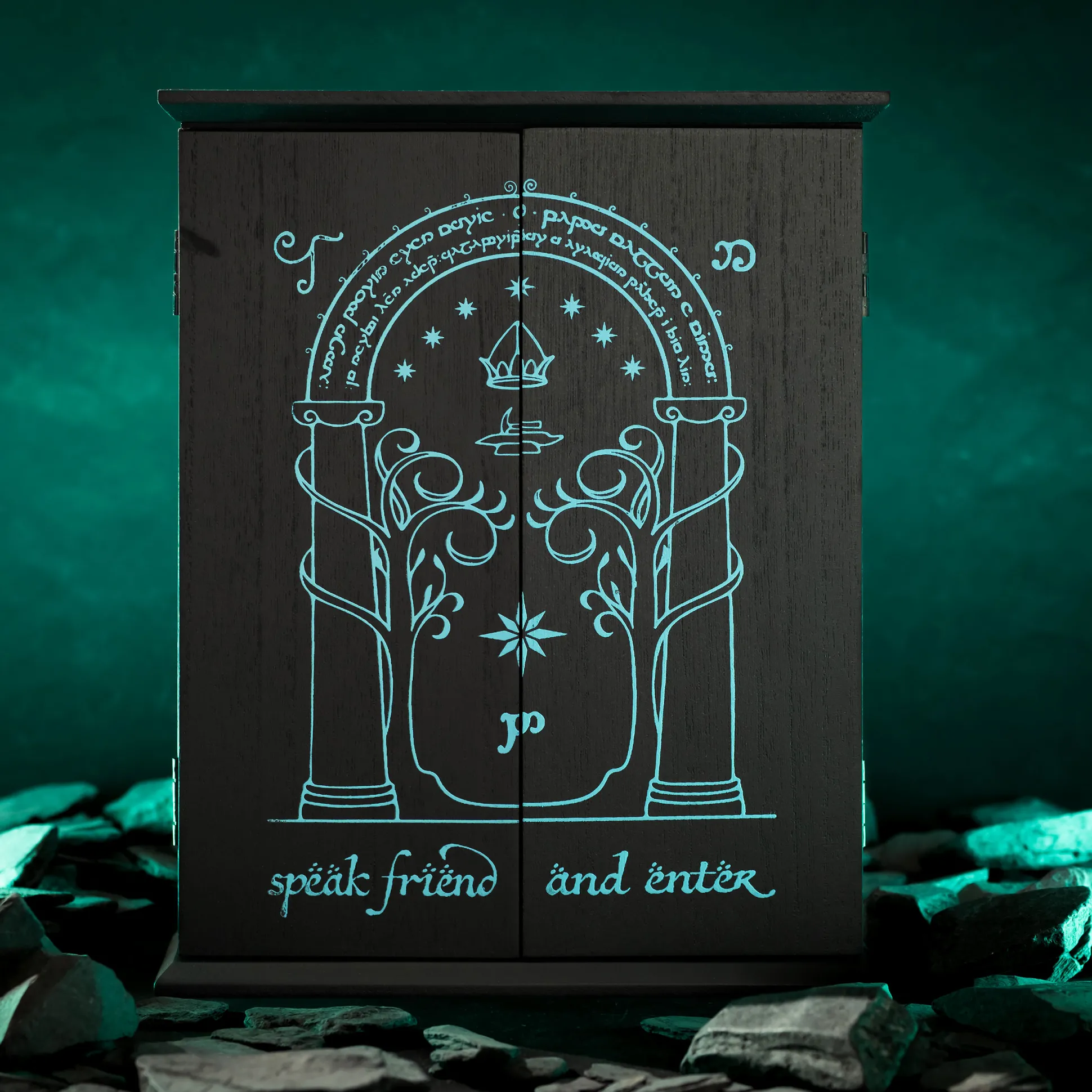 In de Ban van de Ring - De Deuren van Durin Sleutelkast met Glow in the Dark Effect