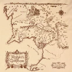 In de Ban van de Ring - Fellowship Rohan en Gondor Oversized T-Shirt beige