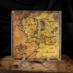 In de Ban van de Ring - Kaart van Midden-aarde Replica Beperkte Oplage