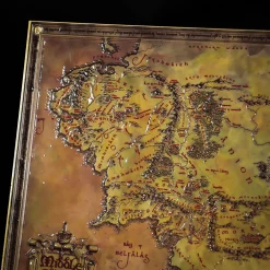 In de Ban van de Ring - Kaart van Midden-aarde Replica Beperkte Oplage