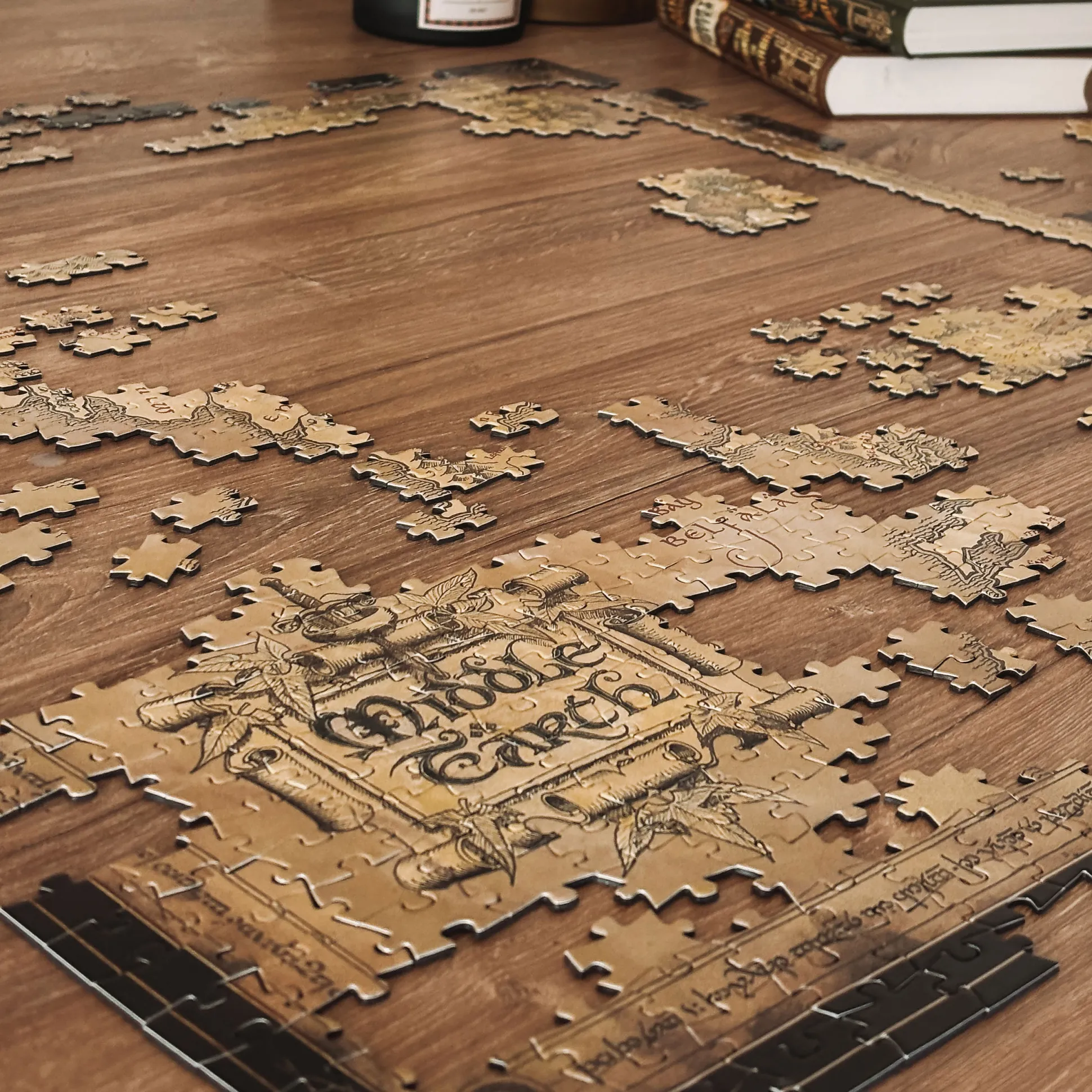 In de Ban van de Ring - Kaart van Midden-aarde Puzzel