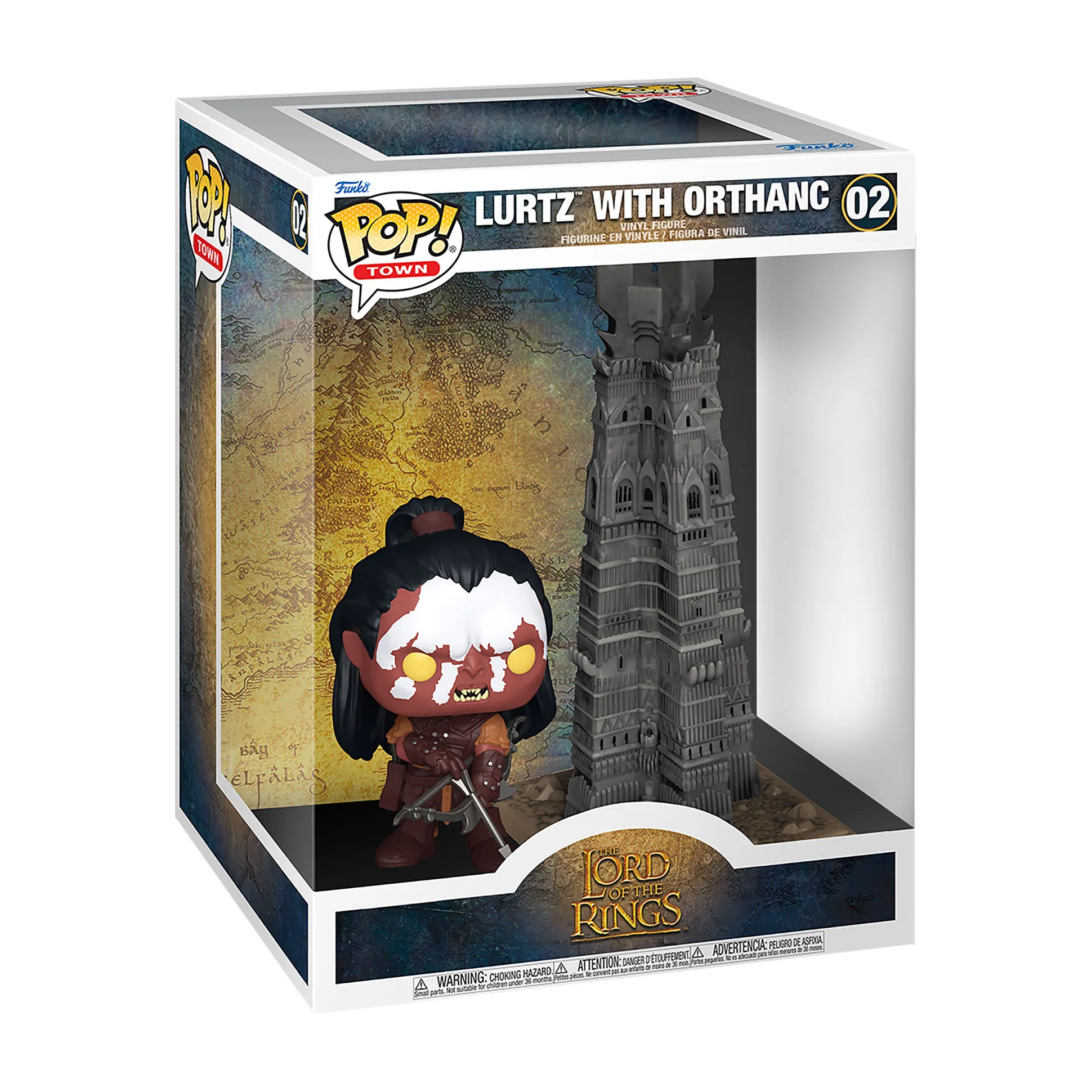 In de Ban van de Ring - Lurtz met Orthanc Funko Pop! Figuur
