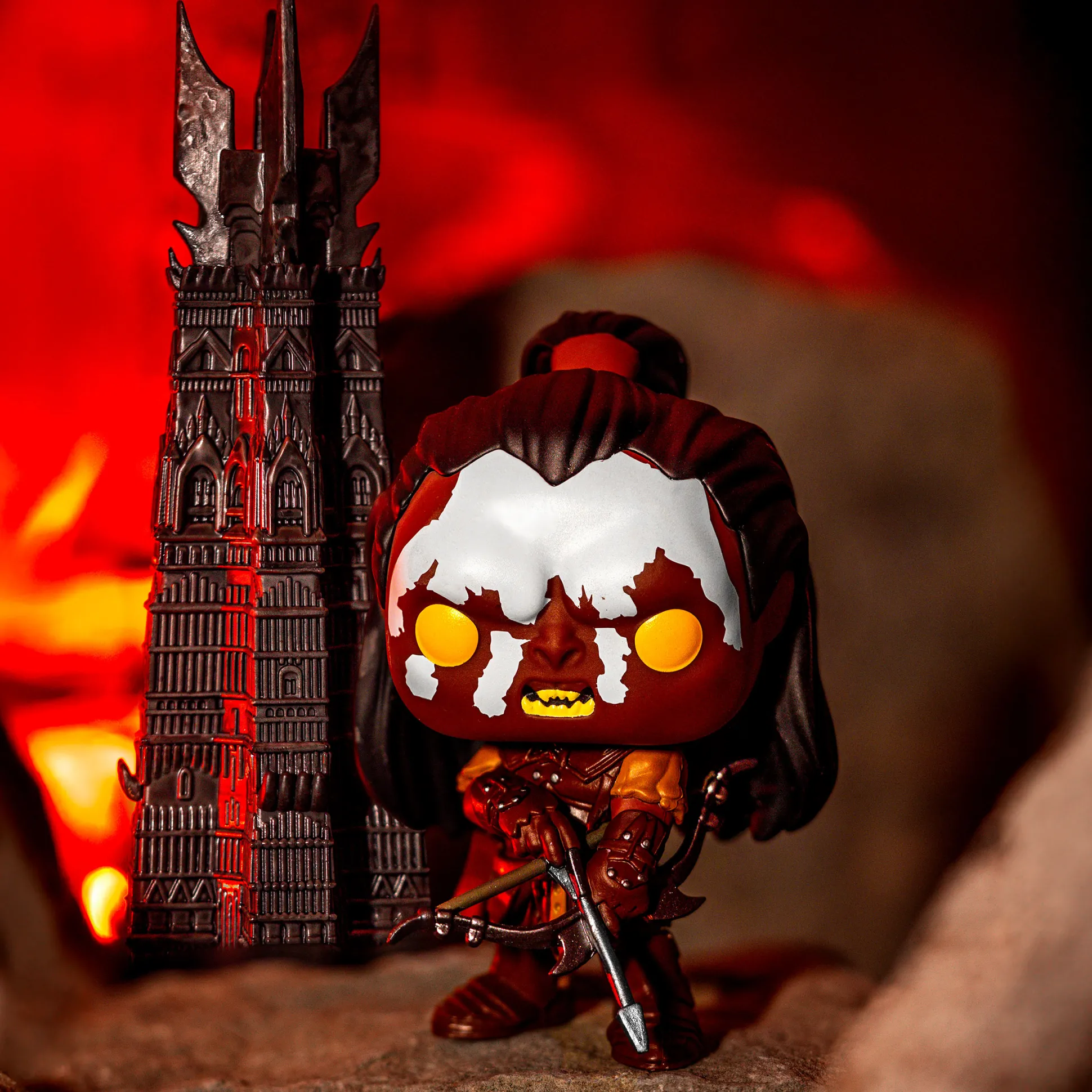 In de Ban van de Ring - Lurtz met Orthanc Funko Pop! Figuur