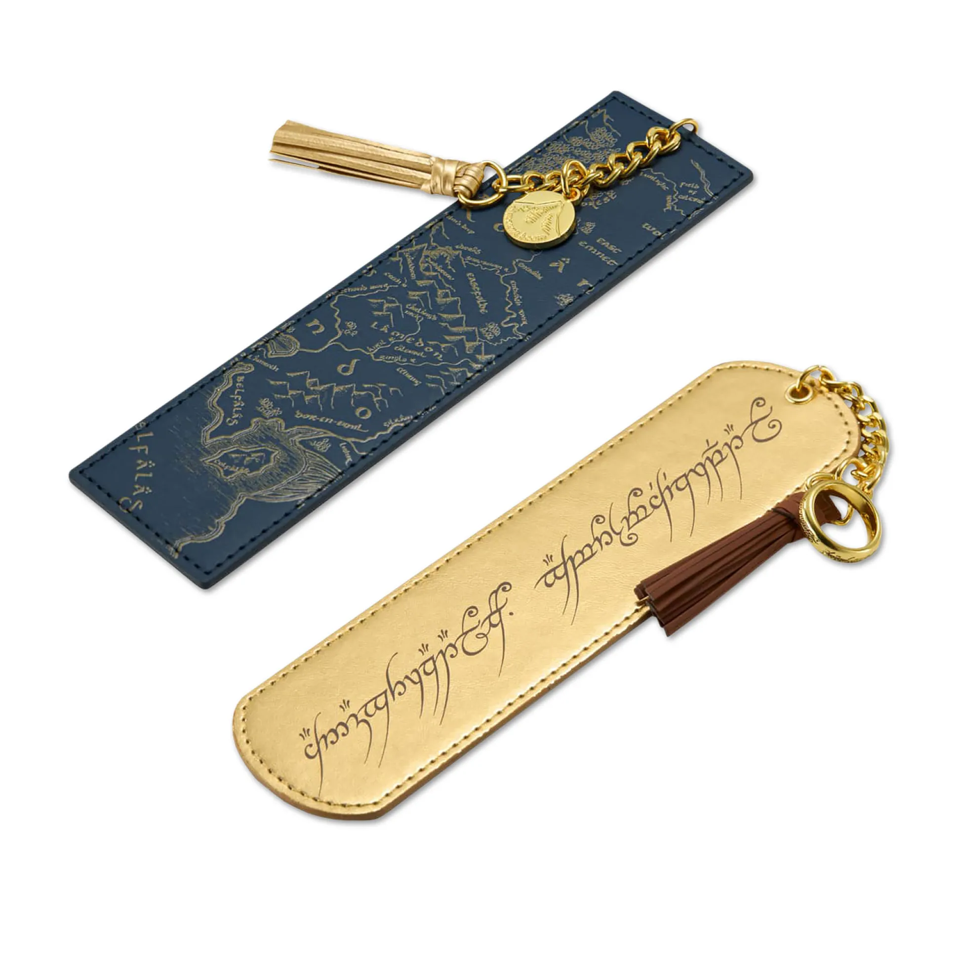 In de Ban van de Ring - Midden-aarde Kaart en Ringinscriptie Boekenlegger Set