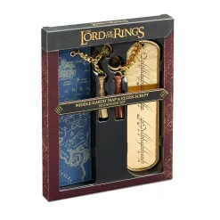 In de Ban van de Ring - Midden-aarde Kaart en Ringinscriptie Boekenlegger Set