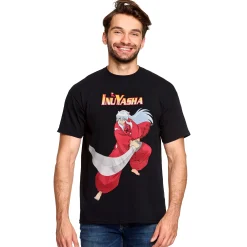 Inu Yasha - Zwaard T-shirt Zwart