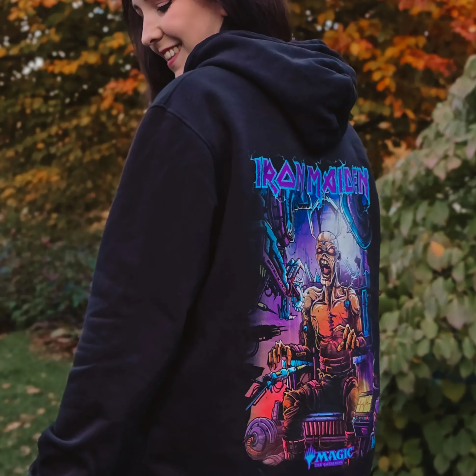 Iron Maiden - Magic Minocrank Hoodie zwart