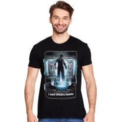 Iron Man - Ik ben Iron Man T-Shirt zwart