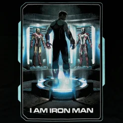 Iron Man - Ik ben Iron Man T-Shirt zwart