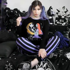 Jack en Sally Pyjama - Nightmare Before Christmas