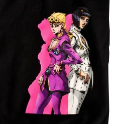 JoJo's Bizarre Adventure - Giorno en Bruno Hoodie Zwart
