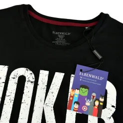 Joker Distressed Logo T-Shirt Zwart