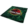 Jurassic Park - Jungle Logo Fleece Deken
