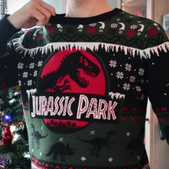 Jurassic Park - Logo Gebreide Trui