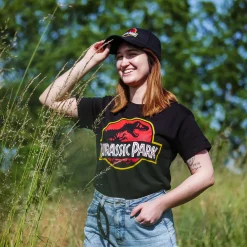 Jurassic Park - Logo T-shirt zwart