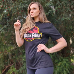 Jurassic Park - Logo T-shirt zwart