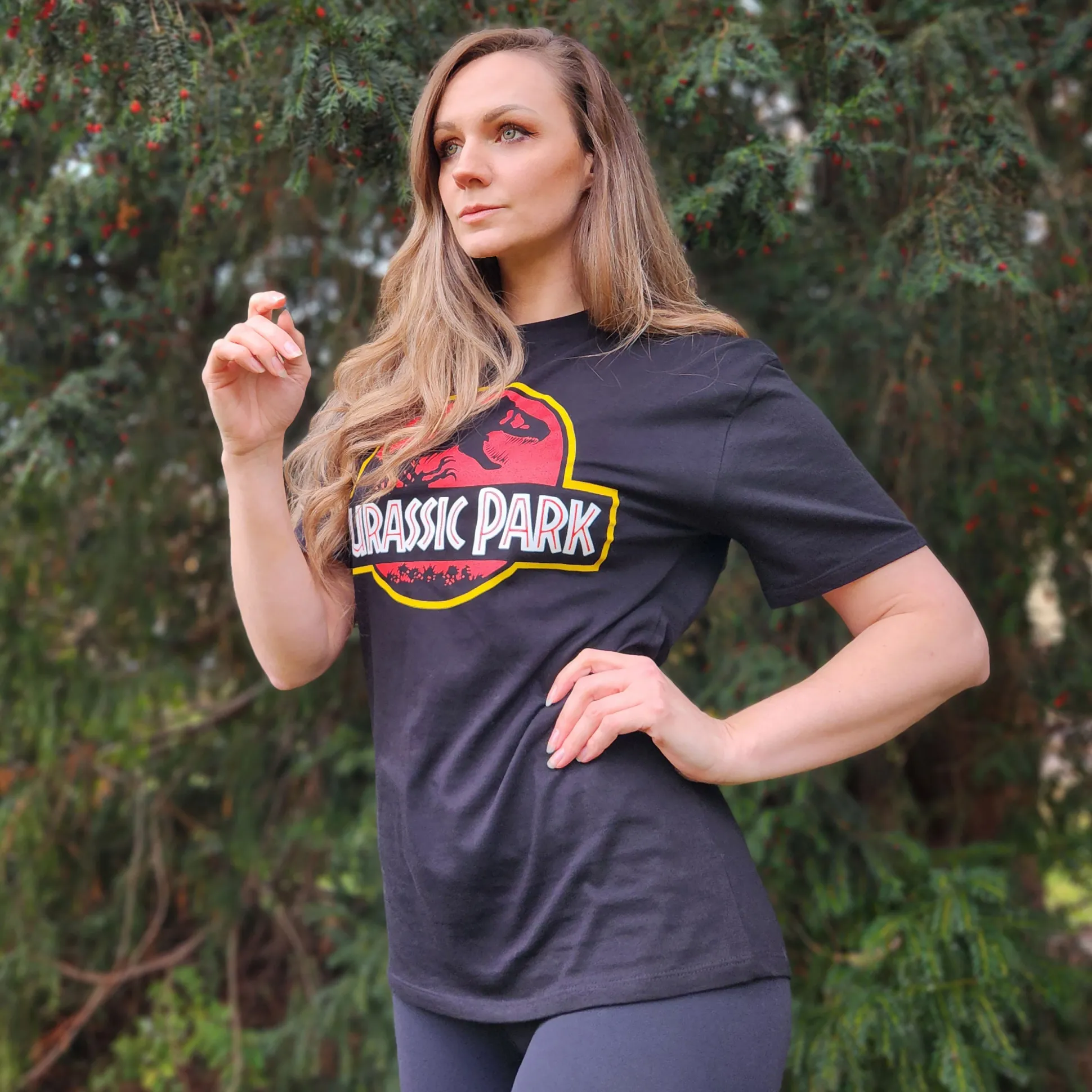 Jurassic Park - Logo T-shirt zwart