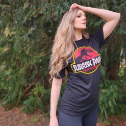 Jurassic Park - Logo T-shirt zwart
