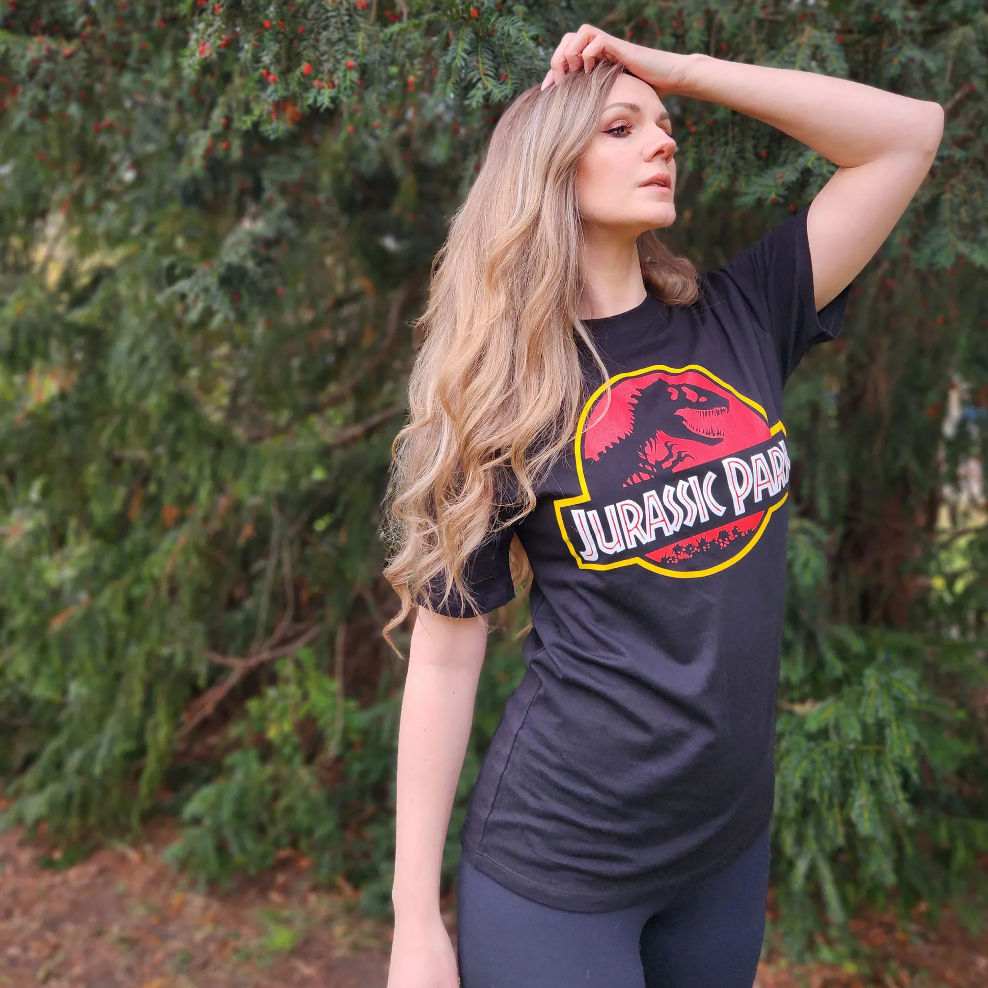 Jurassic Park - Logo T-shirt zwart