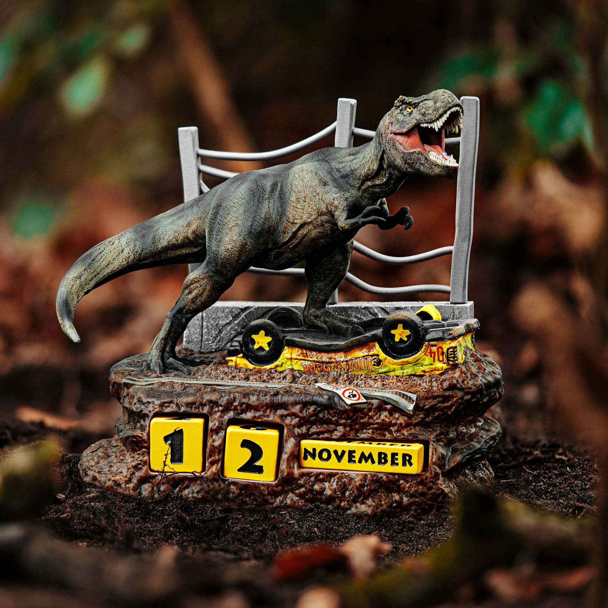 Jurassic Park - T-Rex 3D Jaarkalender