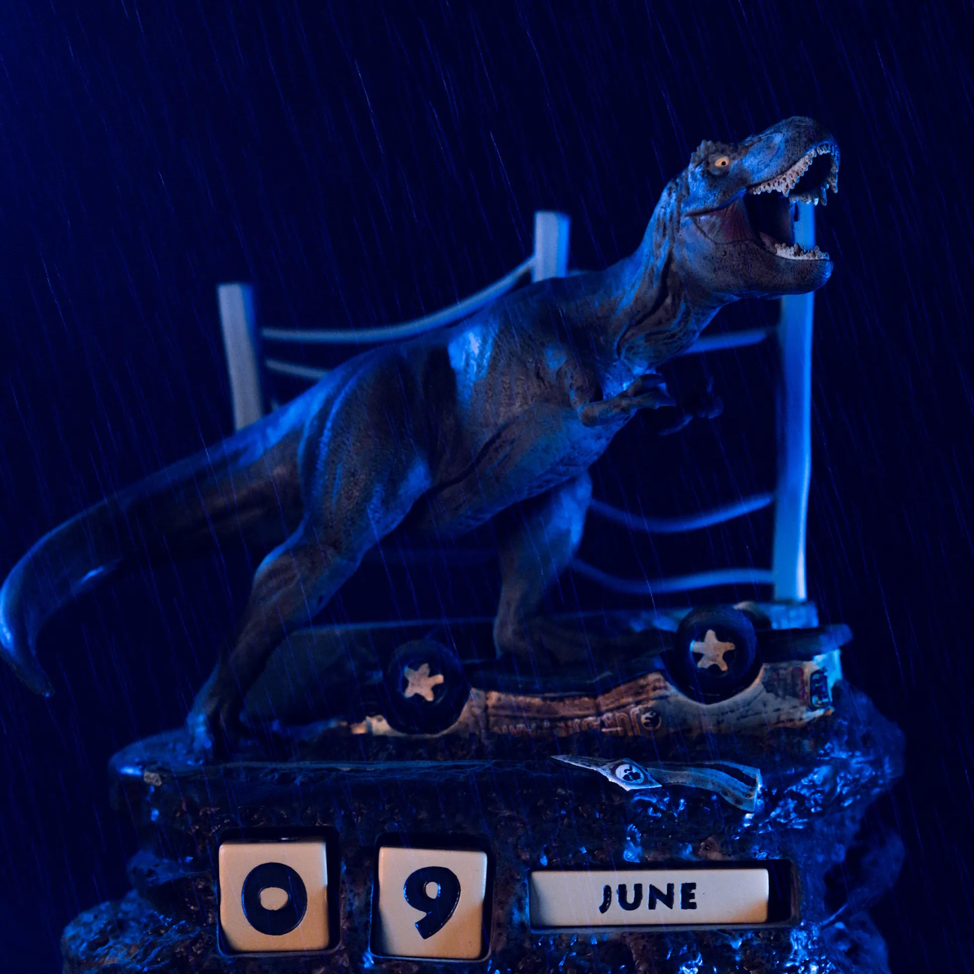 Jurassic Park - T-Rex 3D Jaarkalender