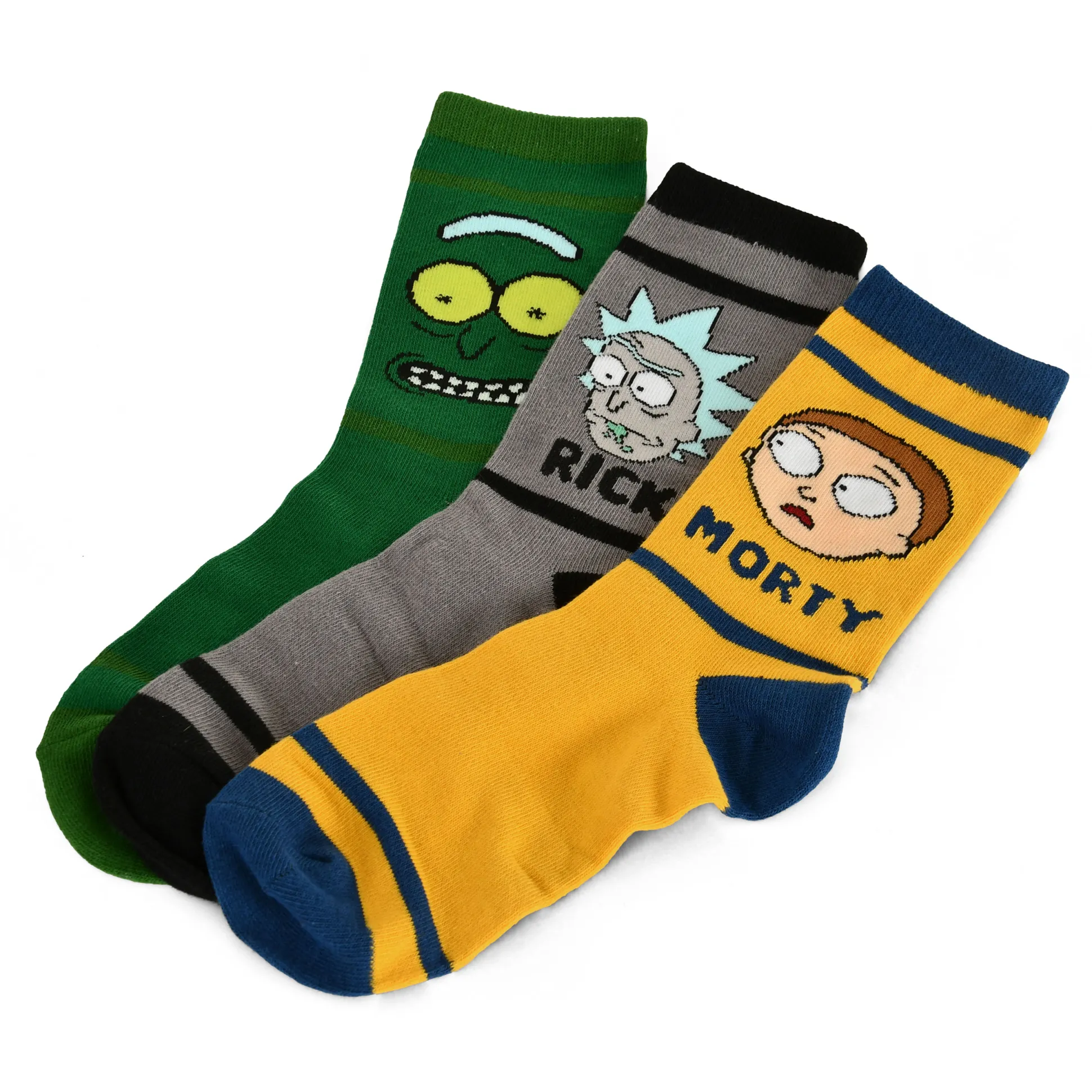 Karakters Sokken 3-Pack in Geschenkdoos - Rick en Morty