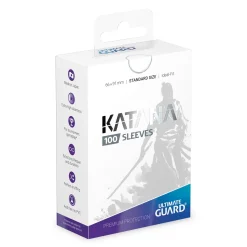 Katana Kaart Sleeves Wit 100-Pack Ultimate Guard voor TCG Standaardformaat