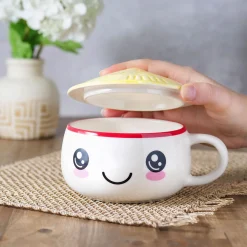 Kawaii Beker met deksel voor Anime Fans