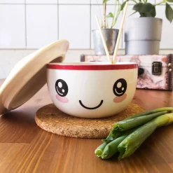 Kawaii Kom met Deksel voor Anime Fans