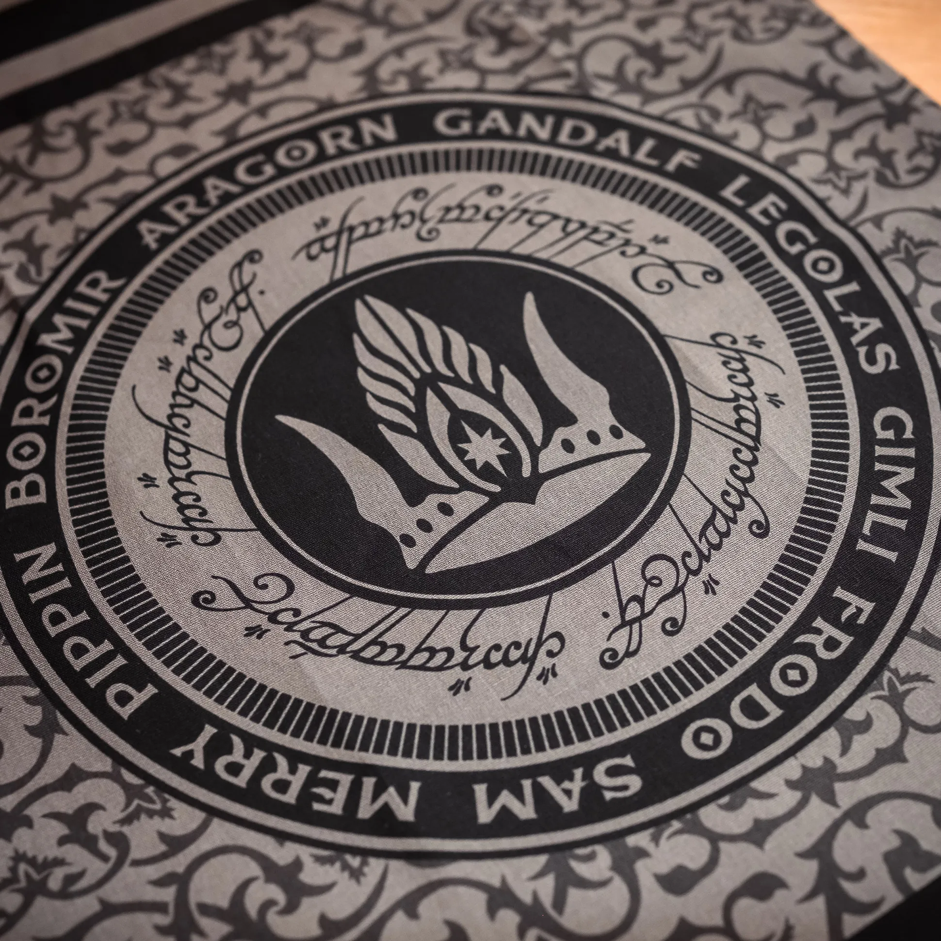 Kroon en Ring Theedoeken Set - The Lord of the Rings