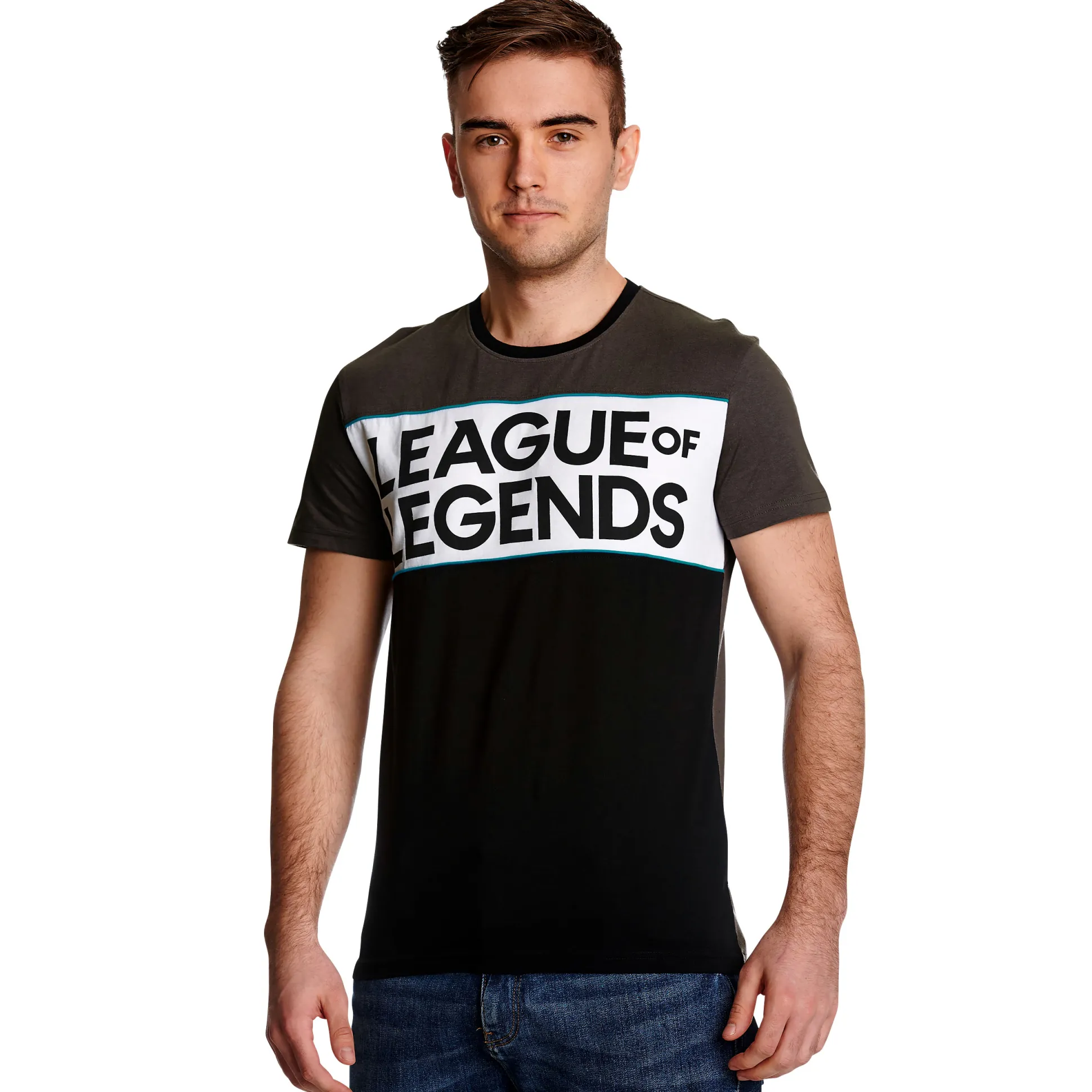 League of Legends - Cut & Sew Logo T-Shirt