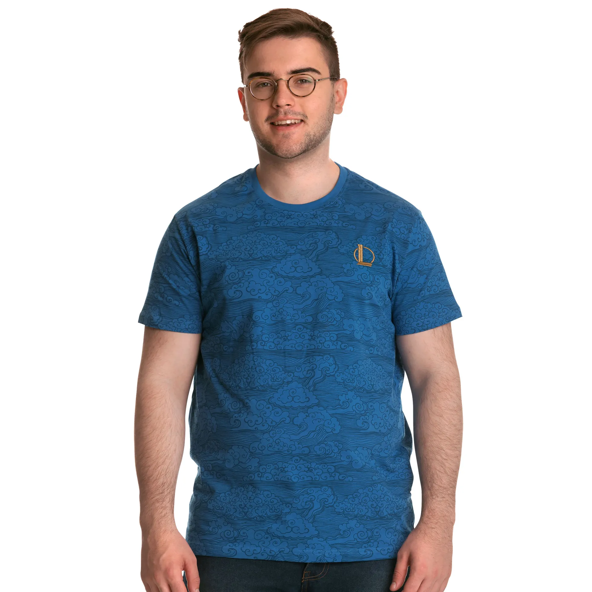 League of Legends - Logo T-Shirt Blauw