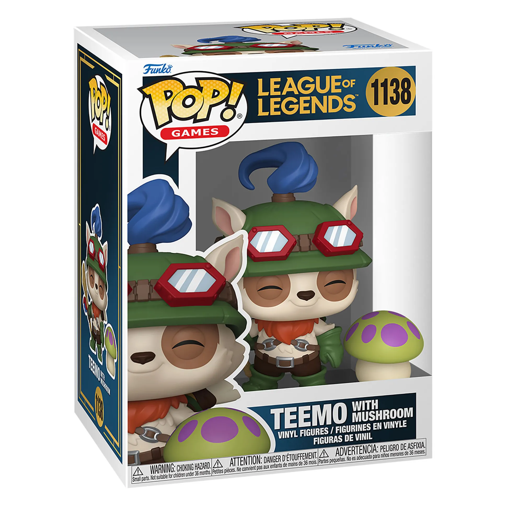 League of Legends - Teemo met paddenstoel Funko Pop! figuur