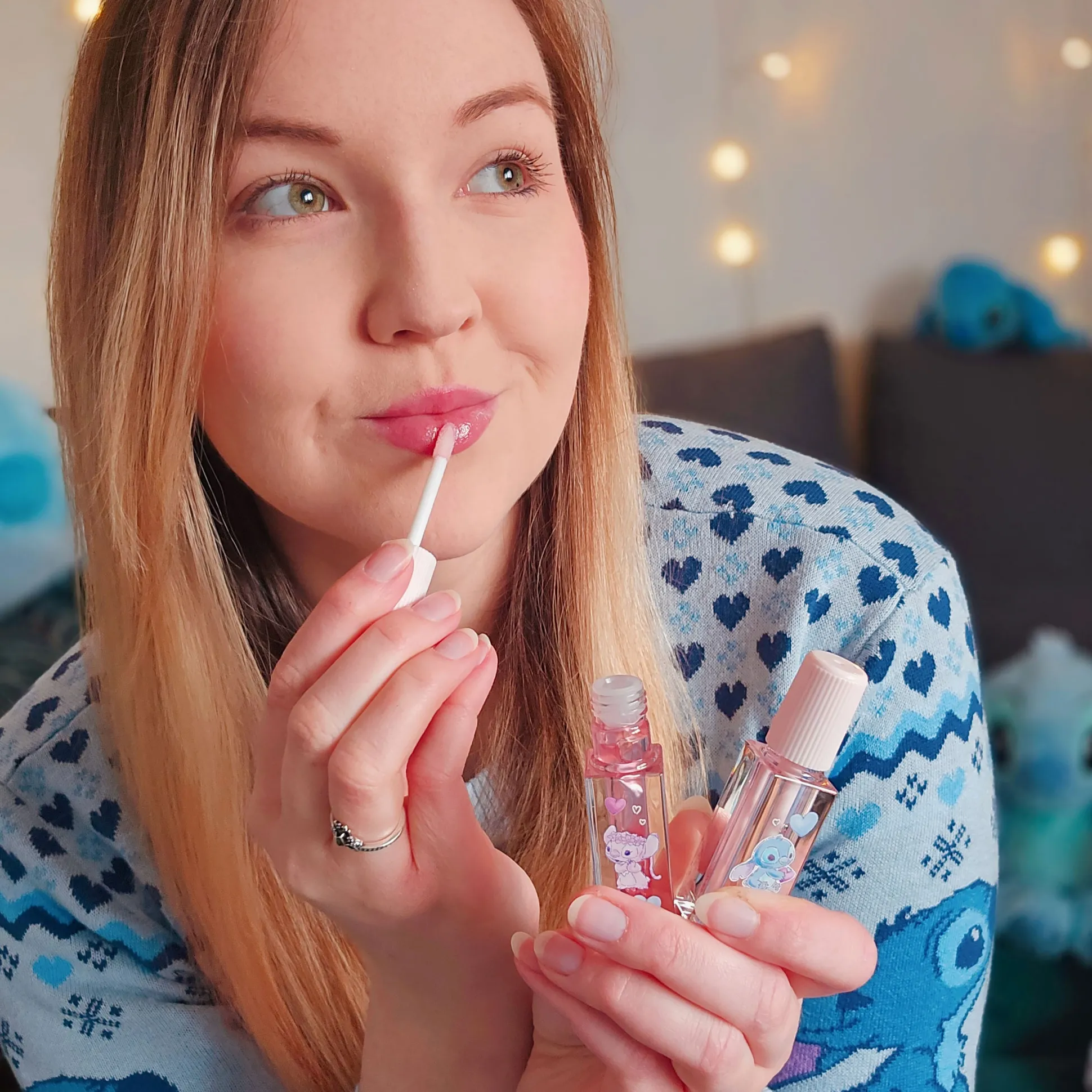 Lilo & Stitch – Angel en Stitch lipolie set van 2