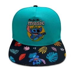 Lilo & Stitch - Here For The Music Snapback Cap