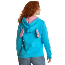 Lilo & Stitch - Stitch Dames Hoodie met Oren Blauw