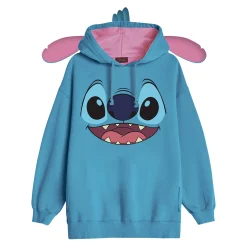 Lilo & Stitch - Stitch Dames Hoodie met Oren Blauw