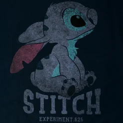 Lilo & Stitch - Stitch Dames T-Shirt Blauw